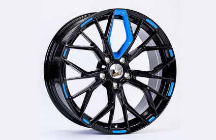 Image of a customized car rim